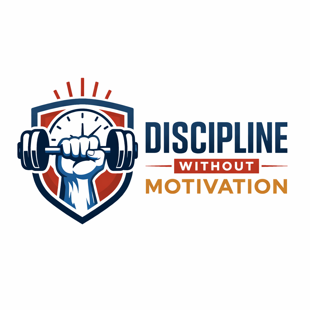 Discipline Without Motivation Logo